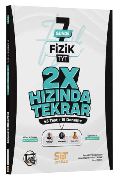 SET TYT 2X HIZINDA TEKRAR FİZİK - 2026